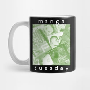 Manga Tuesday (green-black) Mug